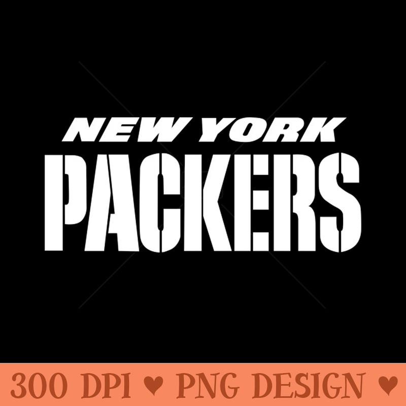 New York Packers - PNG Printables - Customer Support