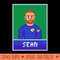 Sean 8bit - PNG Artwork - Professional Design