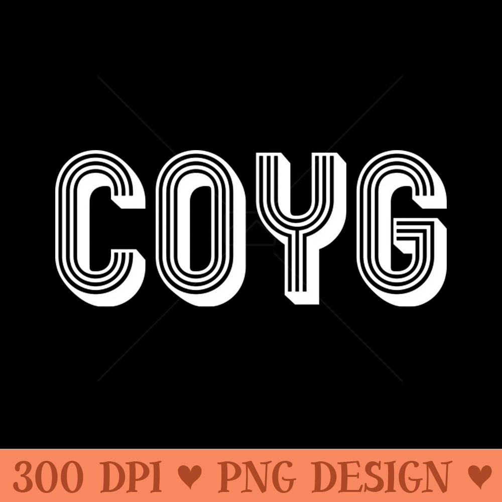 COYG - High Quality PNG - Customer Support