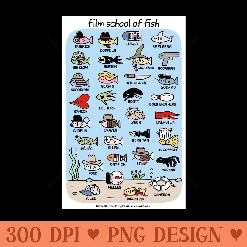 film school of fish - Download PNG Graphics - Good Value