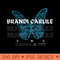 Brandi Carlile Butterfly - PNG Downloadable Art - High Quality 300 DPI
