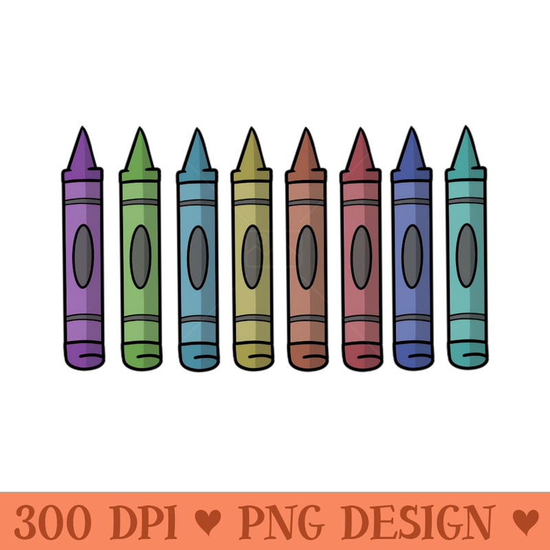 Crayons - Vector PNG Download - Flexibility
