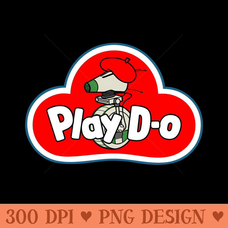 Funny Retro Cute Scifi Droid Nostalgic Toy Logo Parody - Sublimation PNG Designs - Variety