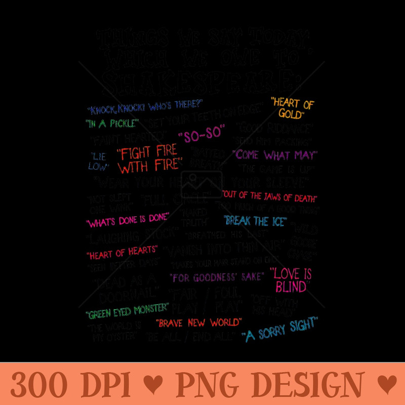 Shakespeare - PNG Download Library - Good Value