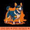 Australian Cattle Dog Portrait - Digital PNG Graphics - Latest Updates