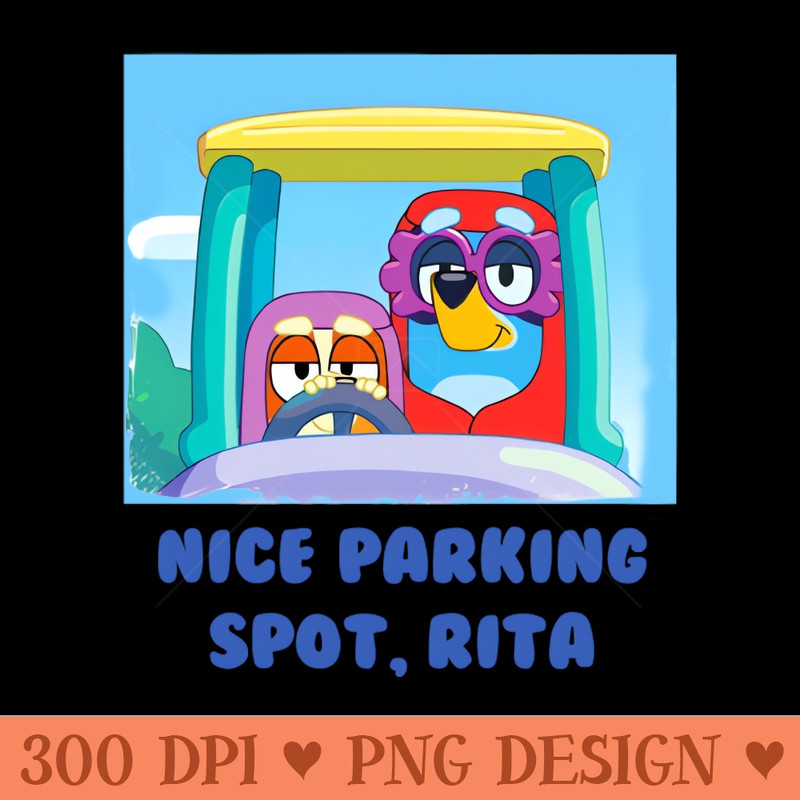 Nice parking spot rita - PNG Download Bundle - Convenience