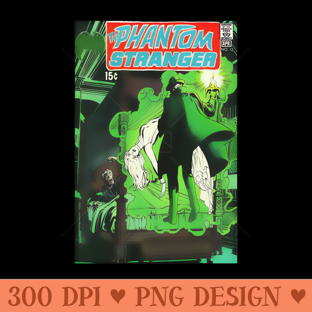 The Phantom Stranger #12 - High Quality PNG - Variety