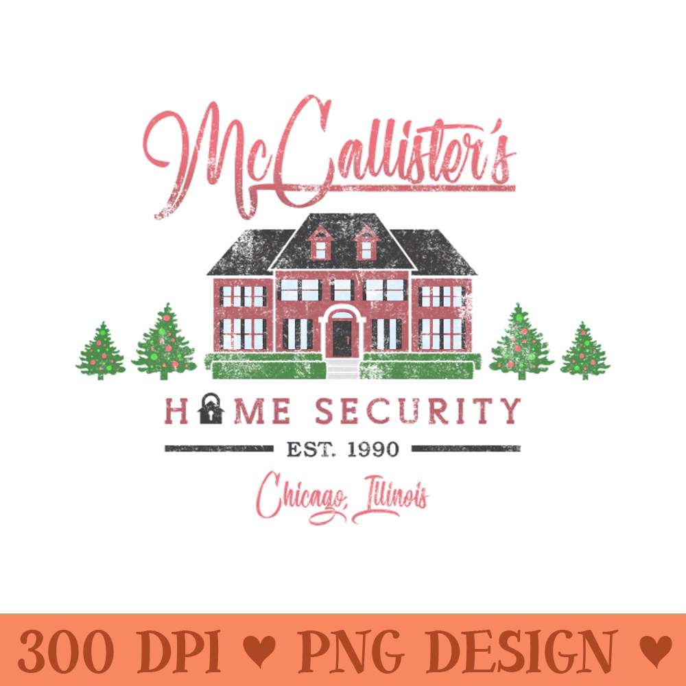 McCallister's Home Security Home Alone - Vector PNG Download - Latest Updates