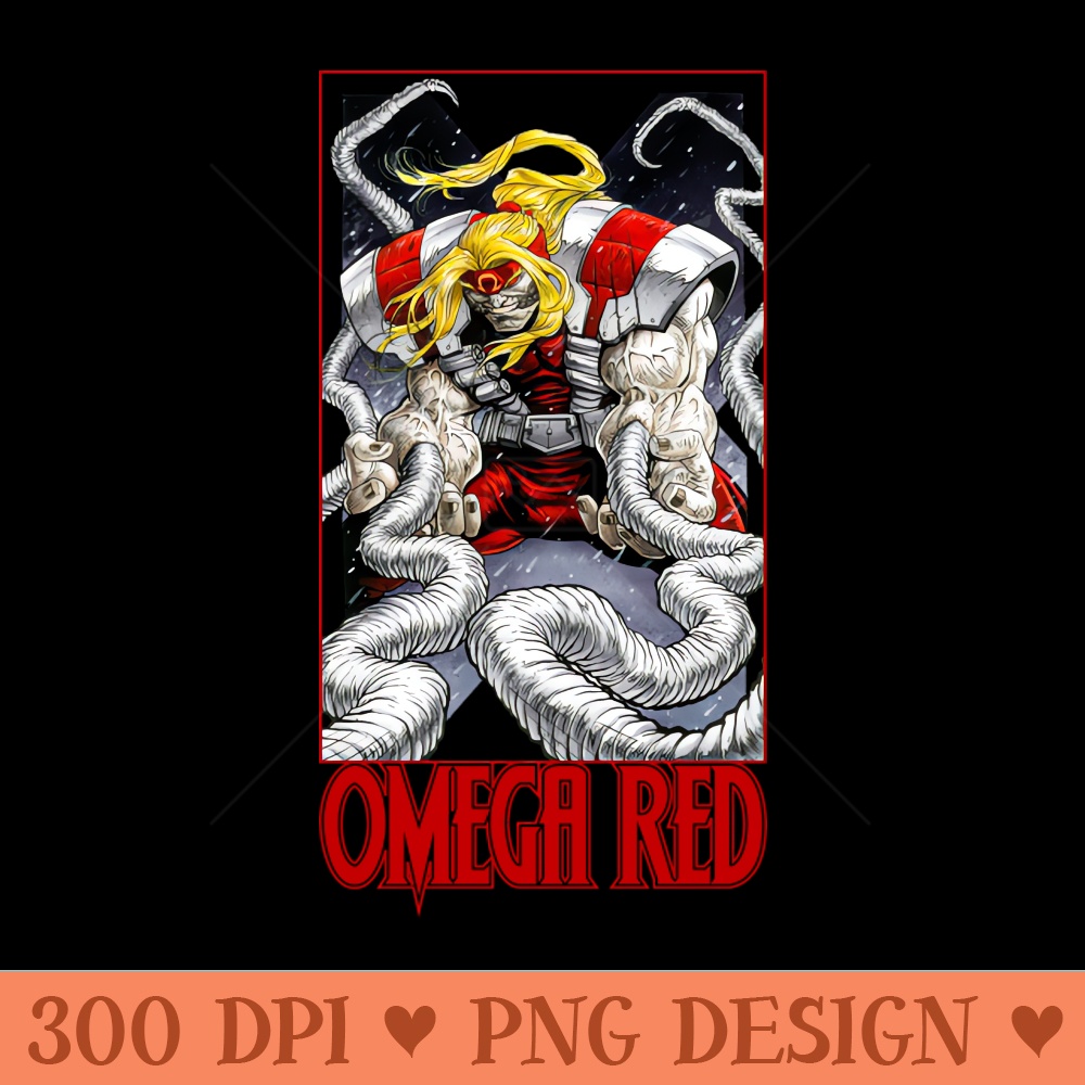 OMEGA RED - High Quality PNG - Convenience