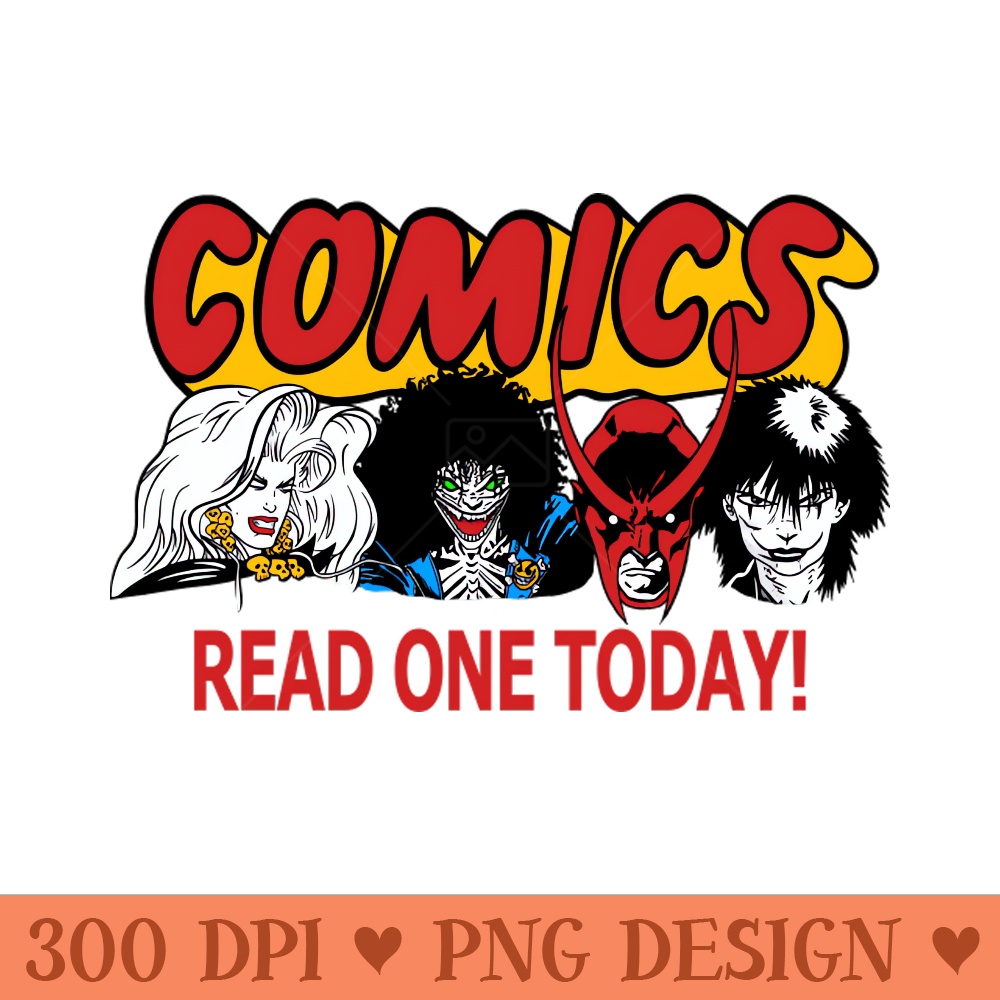 Comics Read One Today (Outlaw Edit.) - Transparent PNG - Good Value