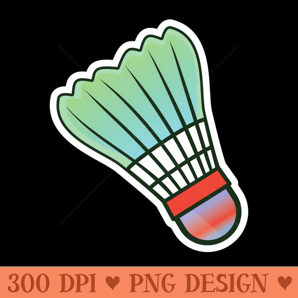 Shuttlecocks splash badminton vector, Badminton logo sticker design and Badminton Championship logo sticker design. - PNG Downloadable Resources - Unique