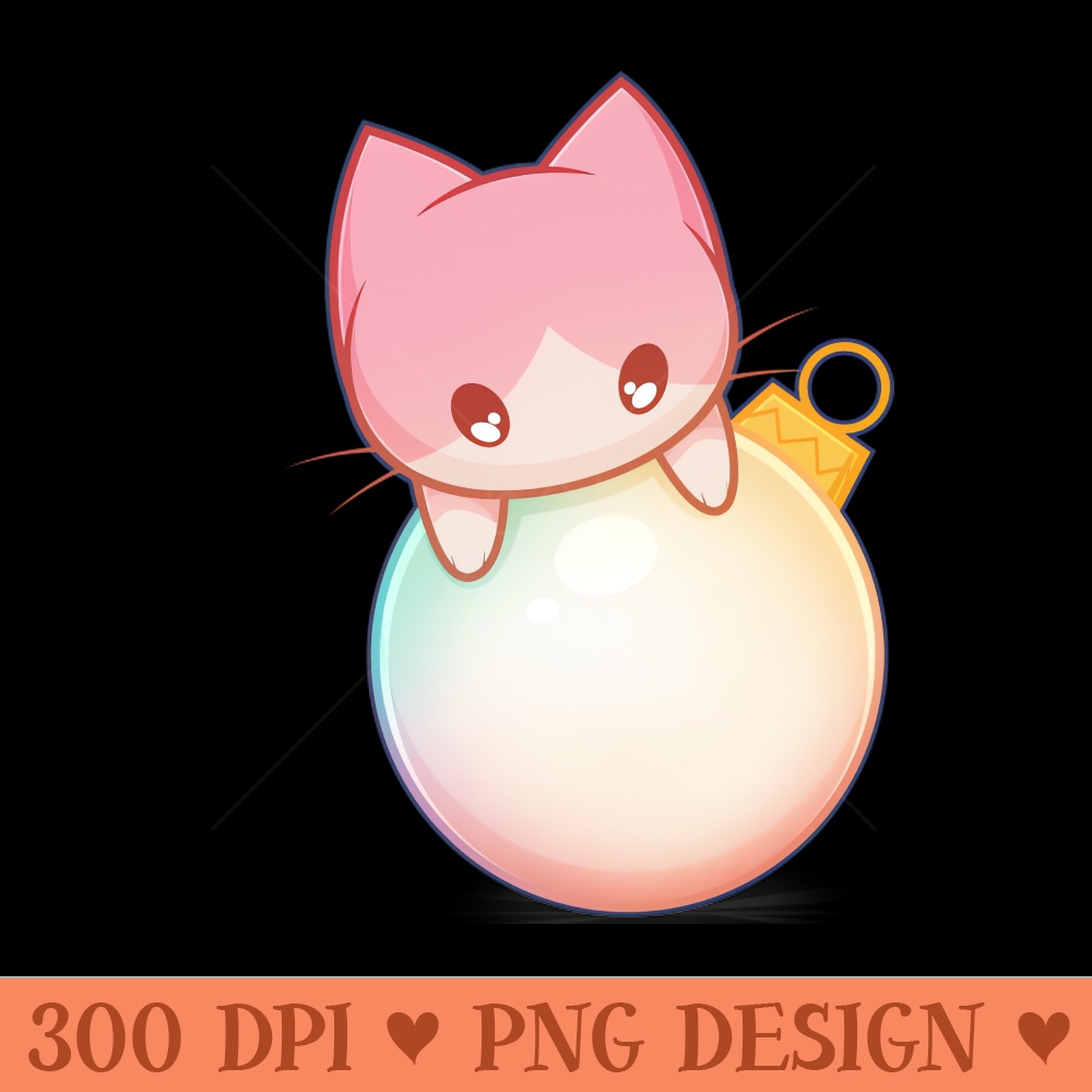 Bauble Cat - High-Quality PNG Download - Convenience