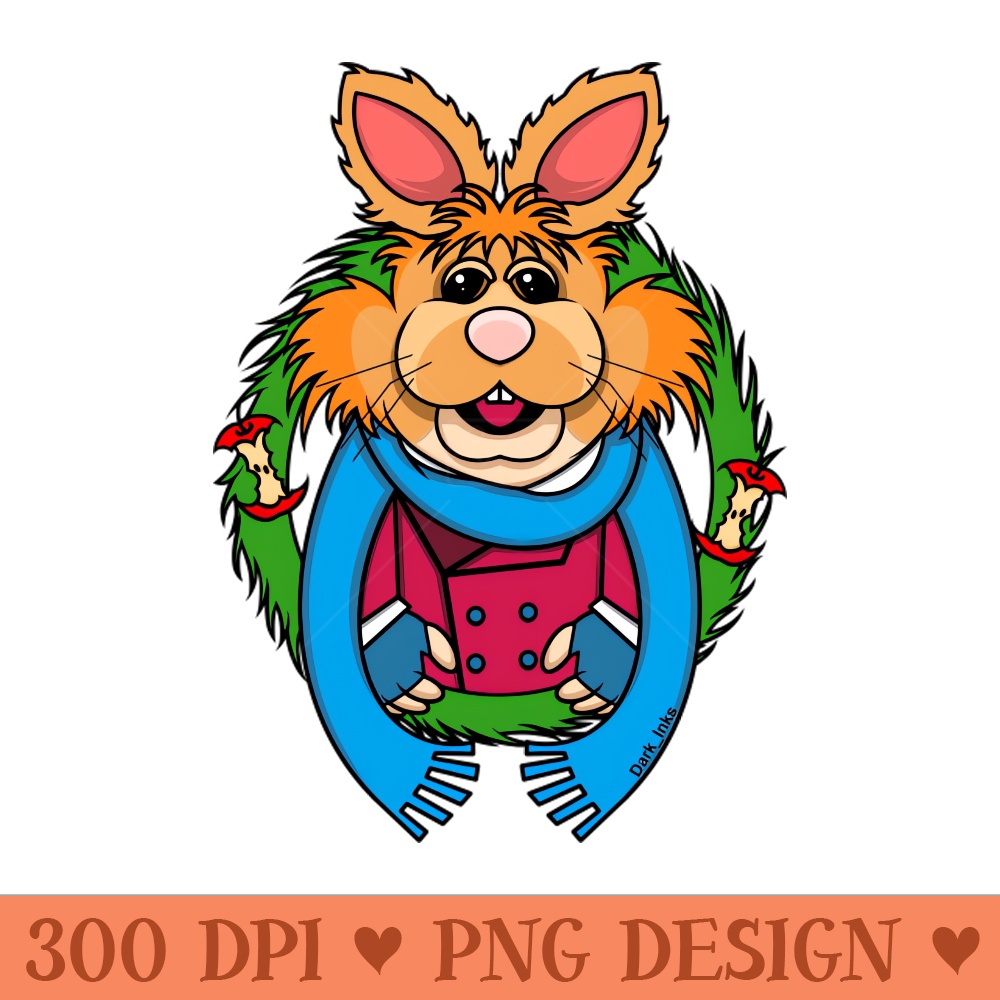 The Muppet Christmas Carol - Bean Bunny - PNG Downloadable Resources - Unique
