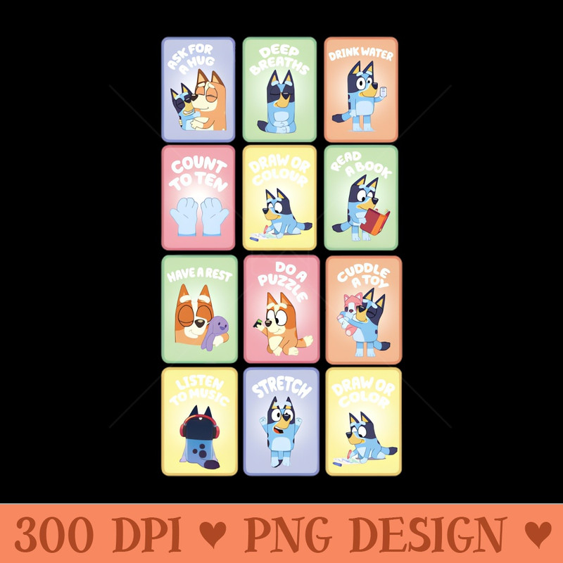 Bluey Calming - PNG Download Library - Variety