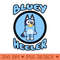 Bluey Heeler VII - PNG Download - Flexibility