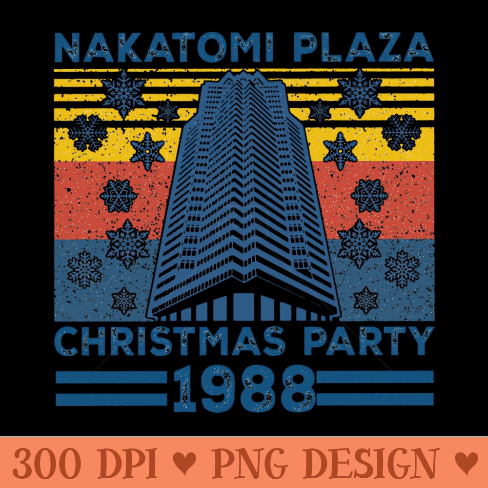 Nakatomi Plaza Christmas Party - PNG Download Website - Unique