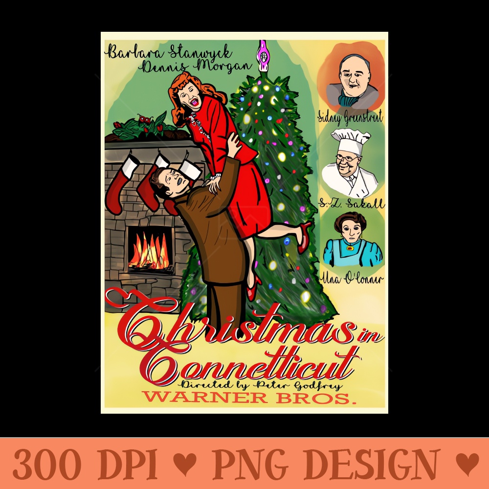 Christmas in Connecticut - Digital PNG Graphics - Variety