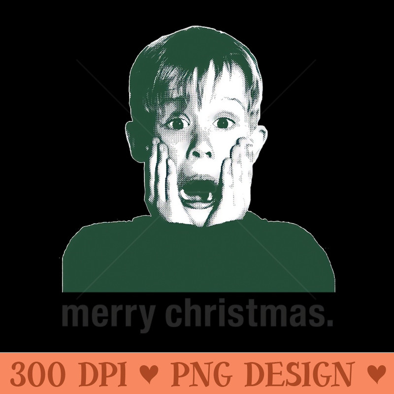 Home Alone Christmas Movie - PNG Graphics - High Quality 300 DPI
