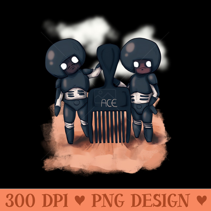 Comb The Desert - Digital PNG Files - High Quality 300 DPI