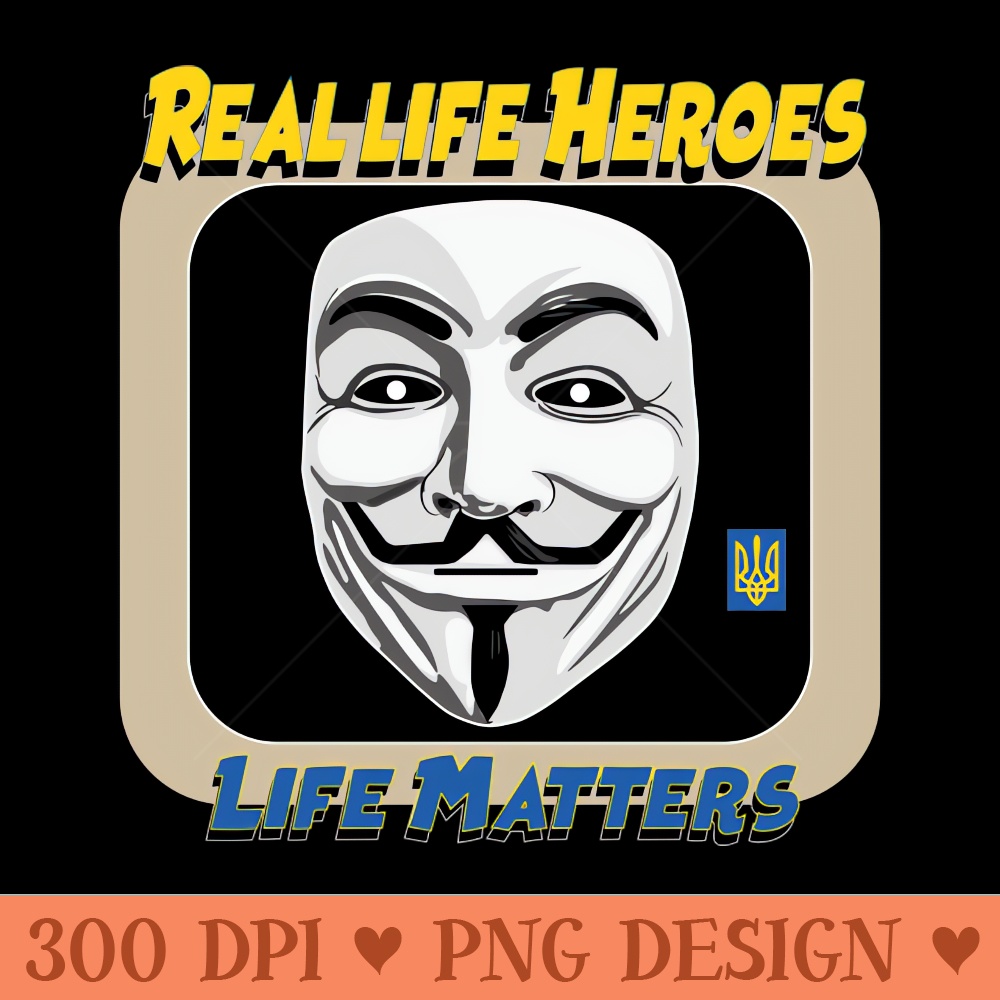 Real life heroes - Instant PNG Download - Popularity