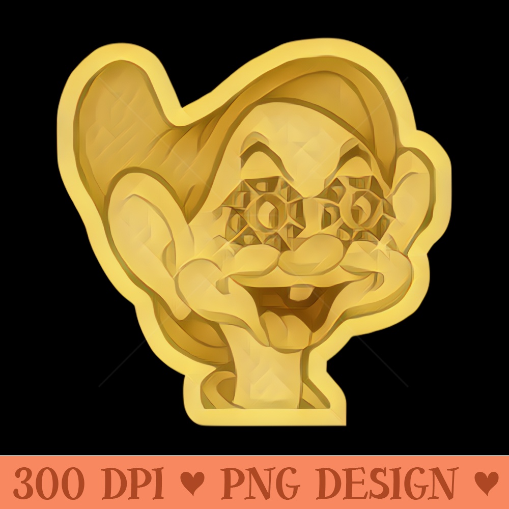 Dopey Snow White and the Seven Dwarfs - Digital PNG Files - Popularity