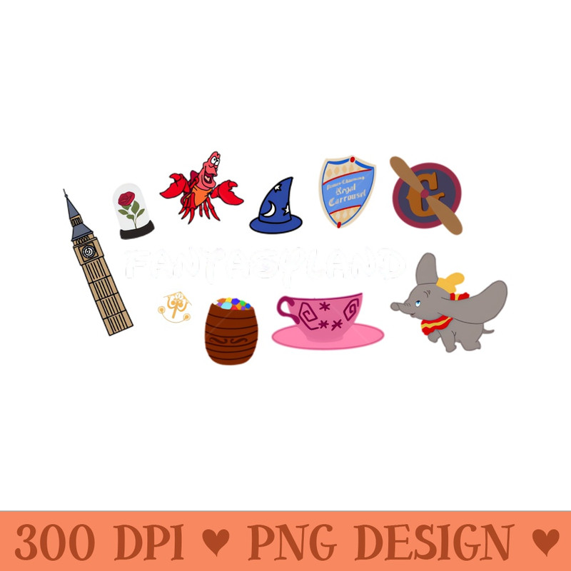 Fantasyland - PNG Download Pack - Unique