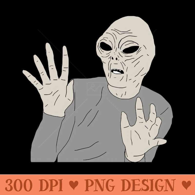 Scary Movie 3 Alien - Downloadable PNG - Convenience