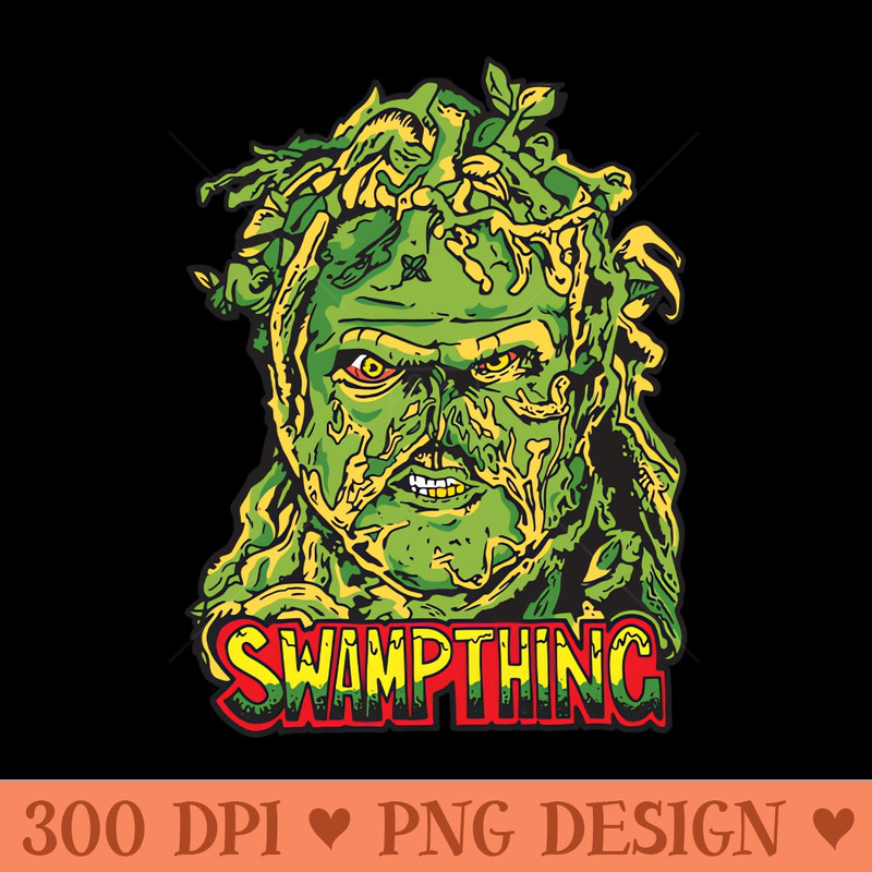 Swamp Thing - PNG Design Downloads - High Quality 300 DPI