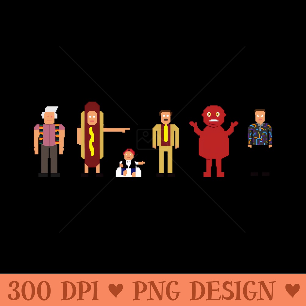 I Think You Should Love This Lineup of ITYSL Characters - PNG Download Bundle - Convenience