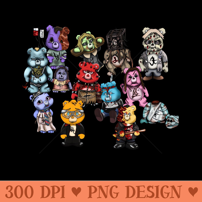 Scare Bears 13 Ghosts! - PNG Download - Variety