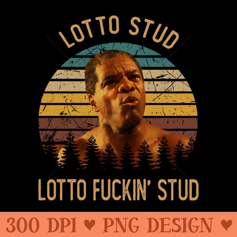 Retro Art Lotto Stud Friday Movie - PNG Clipart - Popularity