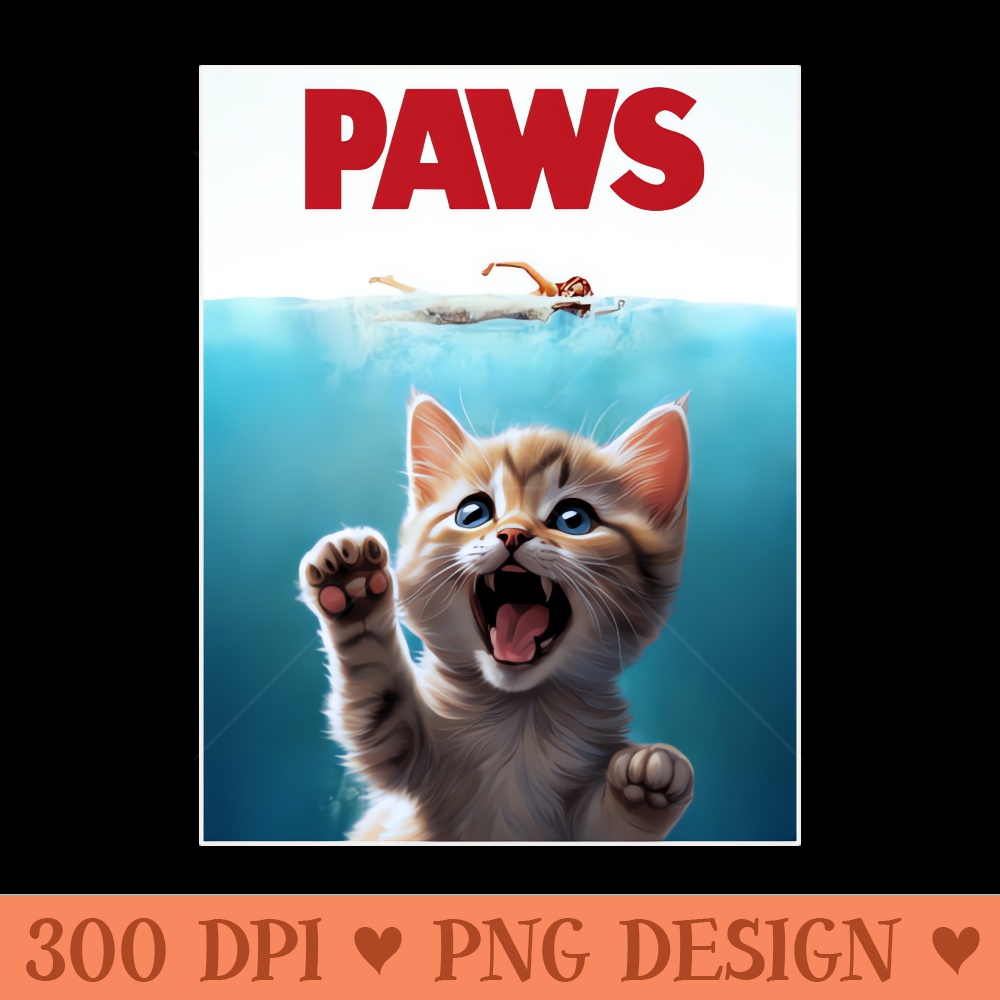 PAWS the pawsome movie parody poster - PNG Download Pack - Convenience