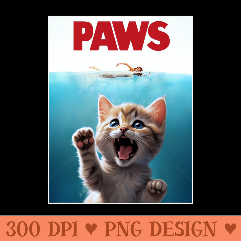 PAWS the pawsome movie parody poster - PNG Download Pack - Convenience