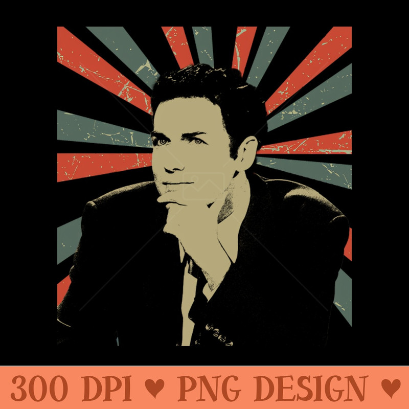 Norm Macdonald  Vintage Art Design  Exclusive Art - Download PNG Graphics - Variety