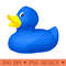 Blue duck - PNG Downloadable Art - Variety