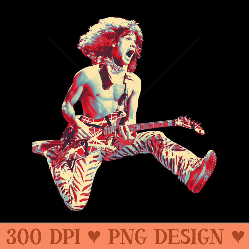 Best performance Halen - PNG Downloadable Art - Flexibility
