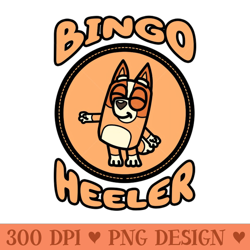 Bingo Heeler III - Vector PNG Download - Convenience