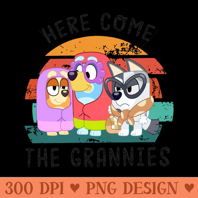 Kids The Grannies - PNG Designs - Flexibility