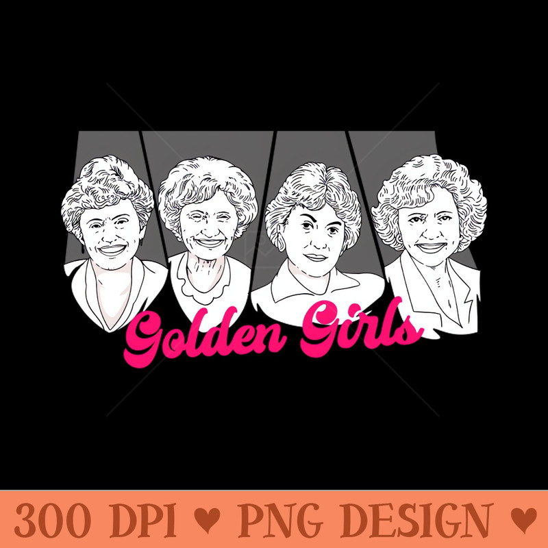 The Golden Girls Squad - PNG Design Downloads - Customer Support
