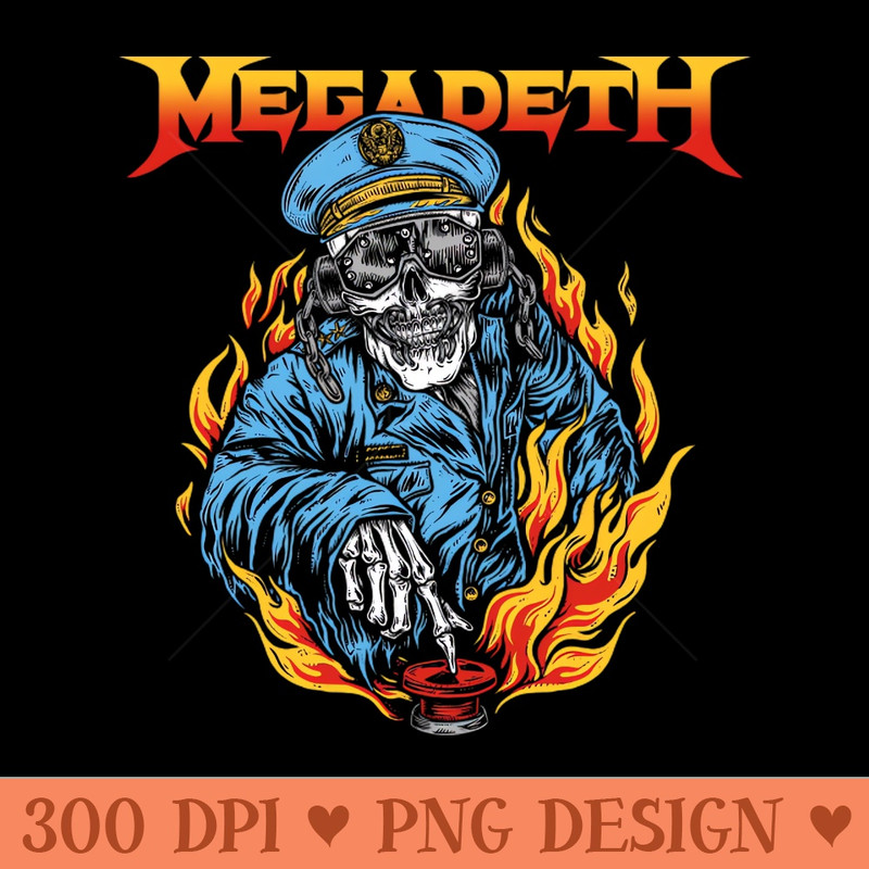 Fire captain - Sublimation PNG Designs - Professional Design