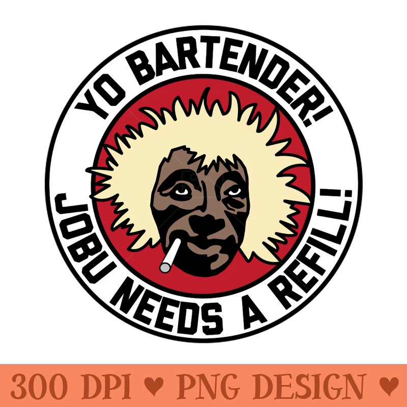 Jobu Needs a Refill! - PNG Illustrations - Flexibility