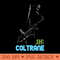 John Coltrane - Digital PNG Download - Professional Design
