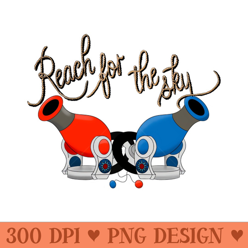 Reach for the Sky - Sublimation PNG Designs - Customer Support