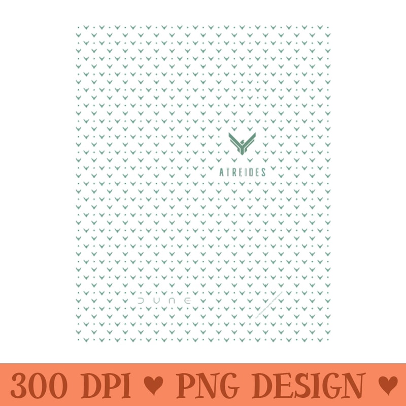 House Atreides DUNE pattern - PNG Graphics - Customer Support