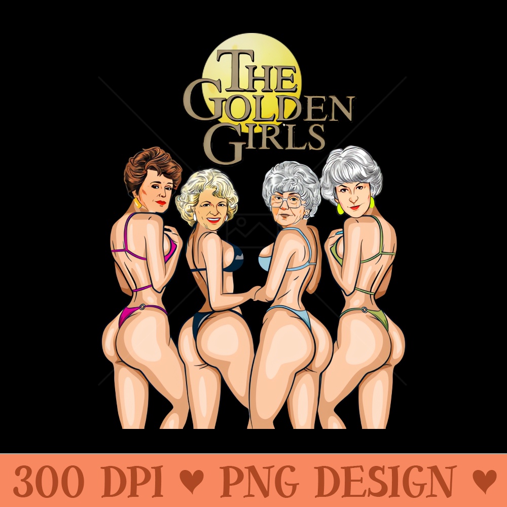 Golden girls summer - Sublimation PNG - Variety