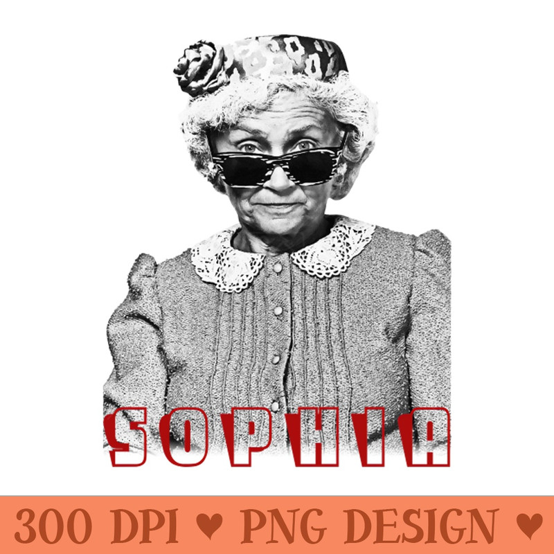 sophia golden girls visual art - PNG Download Bundle - Customer Support