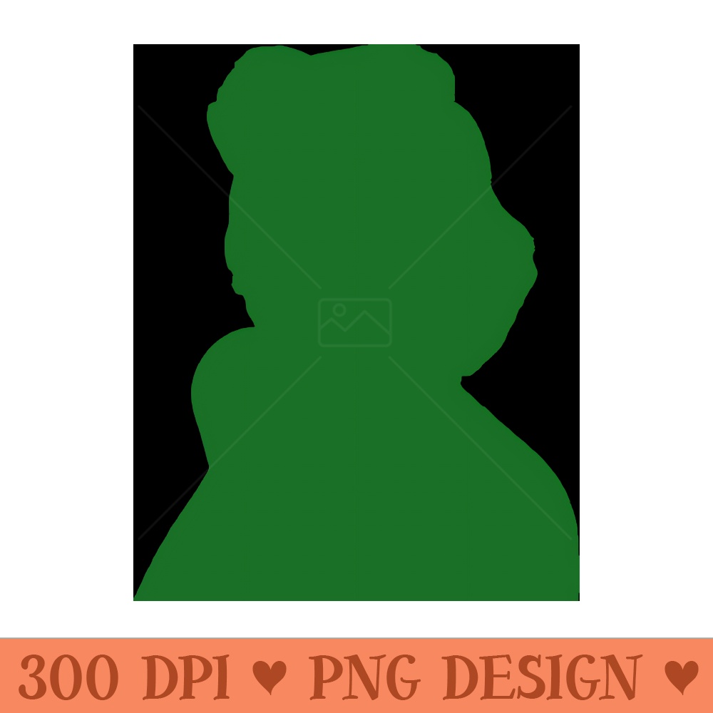 betty white - green solid style - Digital PNG Files - Unique