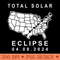 solar eclipse 2024 path of totality map Totality 4.08.24 April 8, - PNG Clipart - Professional Design