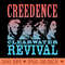 Creedence Clearwater Revival Retro Design - Sublimation PNG - High Quality 300 DPI