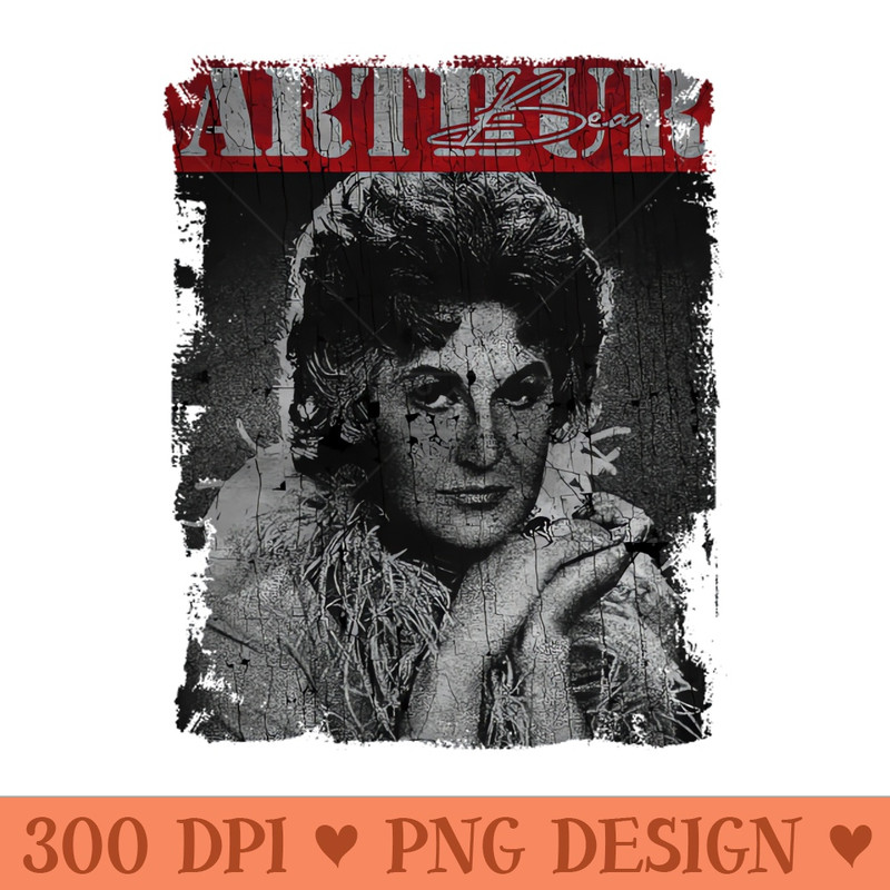 TEXTURE ART - Bea Arthur Golden - PNG Design Downloads - Convenience